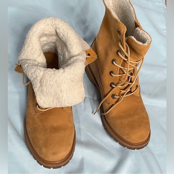 ᴡᴀᴛᴇʀᴘʀᴏᴏꜰ ʙᴏᴏᴛꜱ , ʙʀᴀɴᴅ: ᴛɪᴍʙᴇʀʟᴀɴᴅ ,ꜱɪᴢᴇ  7.5 ᴜꜱ , ᴄᴏʟᴏʀ: ᴡʜᴇᴀᴛ ɴᴜʙᴜᴄᴋ - Picture 5 of 7